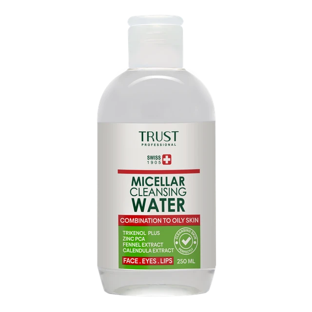 محلول میسلار پاک کننده آرایش پوست مختلط تا چرب تراست