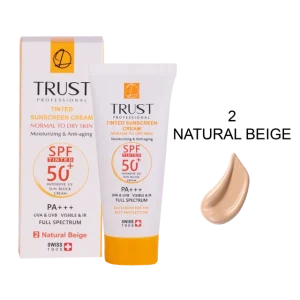 کرم ضد آفتاب رنگی و ضد پیری بژ طبیعی (پوست خشک تا نرمال) 2024 1 ضد آفتاب رنگی و ضد پیری بژ طبیعی پوست خشک تا نرمال 2024