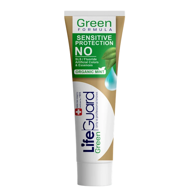 خمیردندان محافظ دندان و لثه حساس گرین برند لایف گارد (100g)