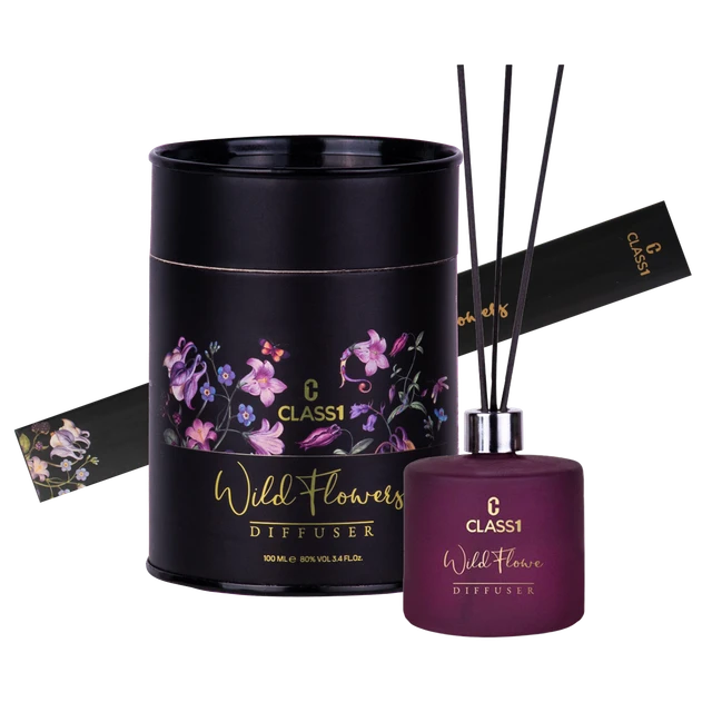 خوشبوکننده هوا با نی کلاس یک Lavender Wild Flowers