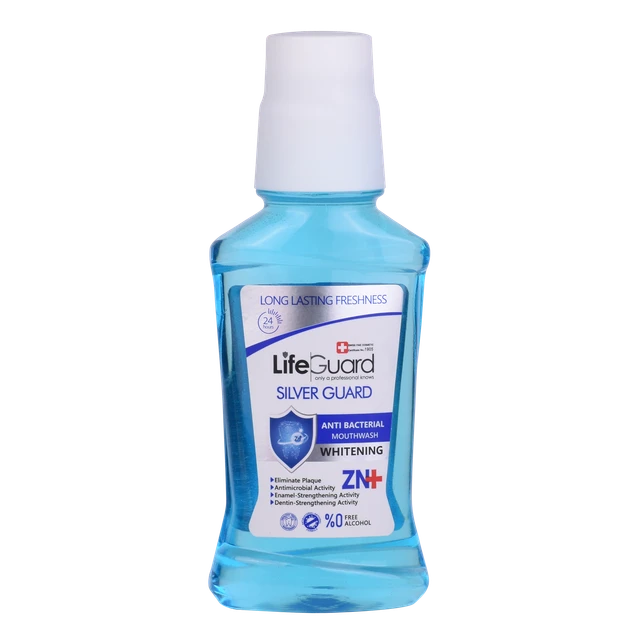 دهانشویه بزرگسال سفیدکننده Silver Guard لایف گارد