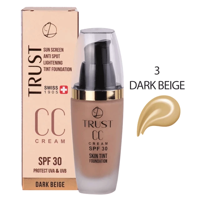 سی سی کرم شماره ۳ بژ تیره