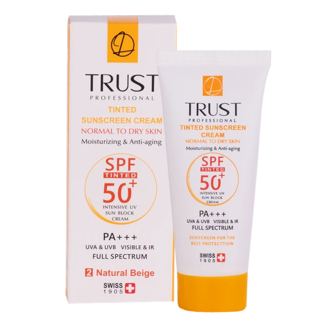 ضد آفتاب رنگی و ضد پیری بژ طبیعی پوست خشک تا نرمال 2024