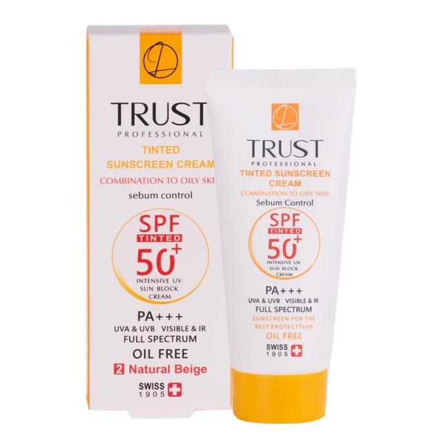 ضد آفتاب رنگی و کنترل چربی بژ طبیعی پوست مختلط تا چرب 2024